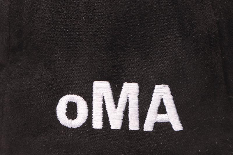 oMA STUDIOS NY KANJI JAPAN SUEDE HAT (BLACK)