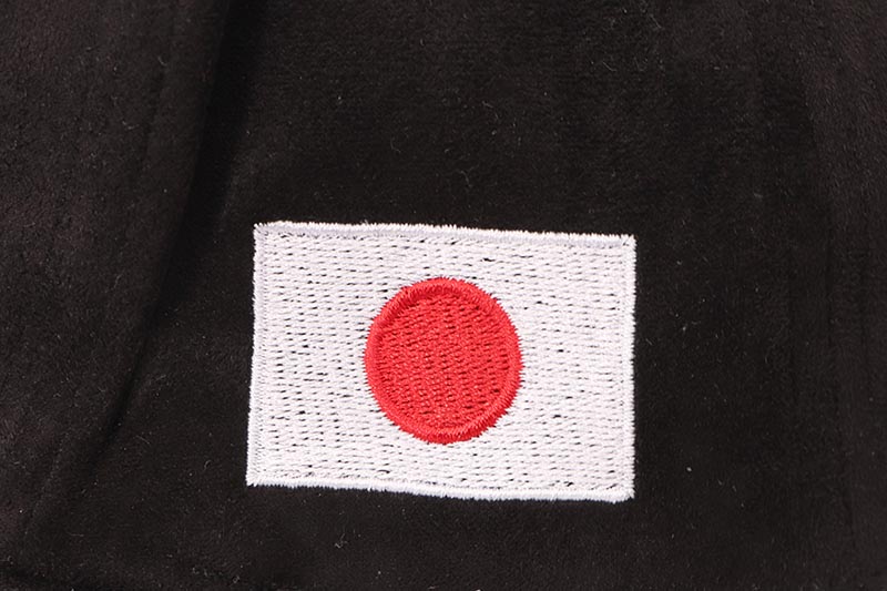 oMA STUDIOS NY KANJI JAPAN SUEDE HAT (BLACK)