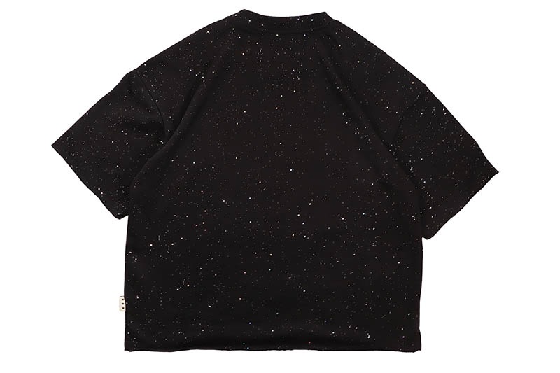 BKYS HEAVEN IN MY MIND CROPPED RHINESTONE TEE (T1487:BLACK)