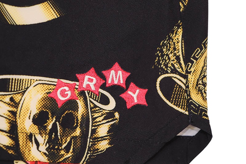 GRIMEY THE OG TOUR SWIMMING SHORTS (GBS210:BLACK) | Brand,OTR