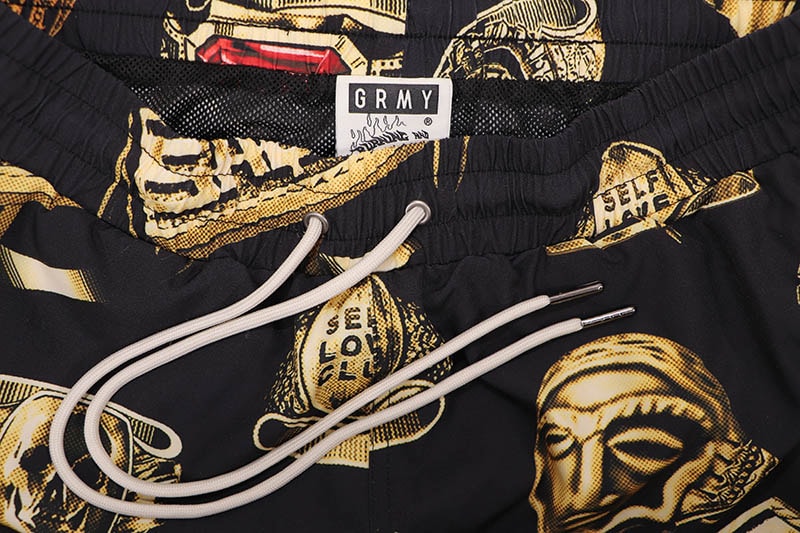 GRIMEY THE OG TOUR SWIMMING SHORTS (GBS210:BLACK) | Brand,OTR