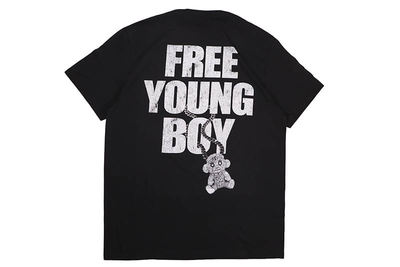 FREE NBA YOUNGBOY T-SHIRT (BLACK)