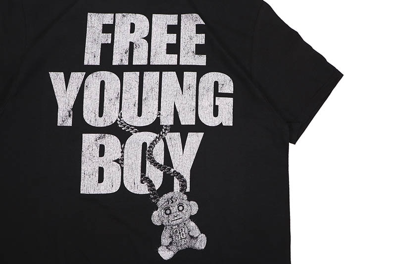 FREE NBA YOUNGBOY T-SHIRT (BLACK)