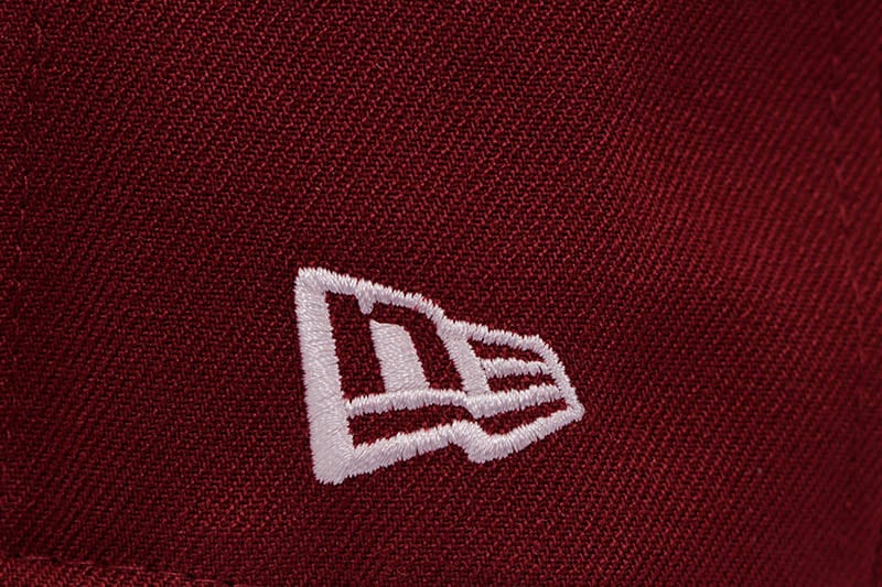 NEW ERA LOS ANGELES DODGERS 59FIFTY FITTED CAP (2024 WORLD SERIES CHAMPIONS SIDE PATCH/GREY UNDER VISOR/BURGUNDY)