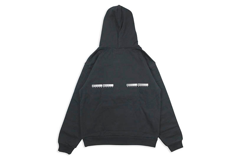 INDIVIDUALIST PRINT WORKS FLEECE HOOD (BLACK)