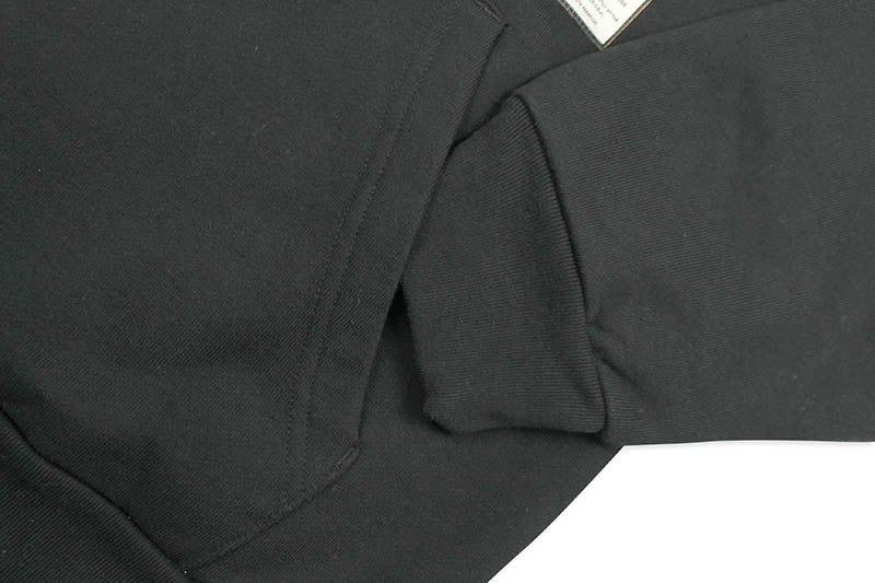 INDIVIDUALIST PRINT WORKS FLEECE HOOD (BLACK)