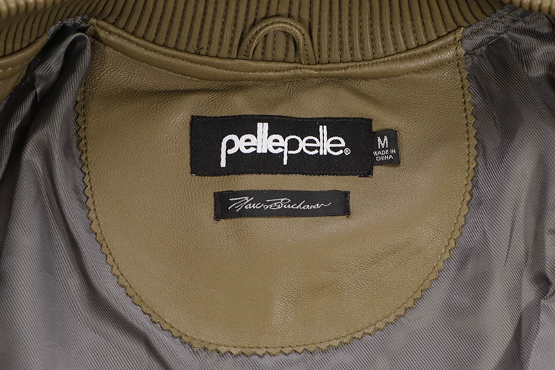 Pelle Pelle NYC BORO QUILTED JACKET (325-37536-OLI:OLIVE/IVORY)