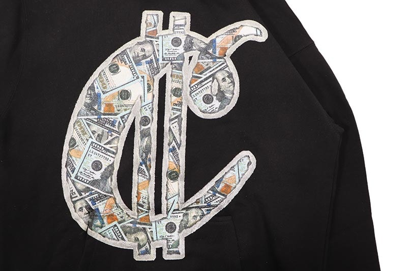 COOKIES DOLLAR C PULLOVER HOODIE (BLACK) CM254HFP02