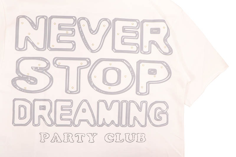 BKYS PARTY CLUB CROPPED RHINESTONE TEE (T1460:WHITE)