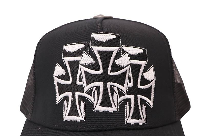 ED HARDY CROSSES TRUCKER HAT (BLACK) EHH0001-90