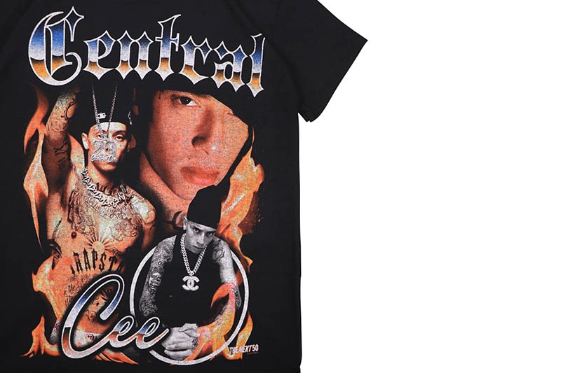 CENTRAL CEE COLLAGE T-SHIRT (BLACK)