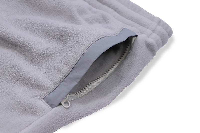 PRO CLUB POLAR FLEECE CARGO PANTS (SILVER) 16PC0401