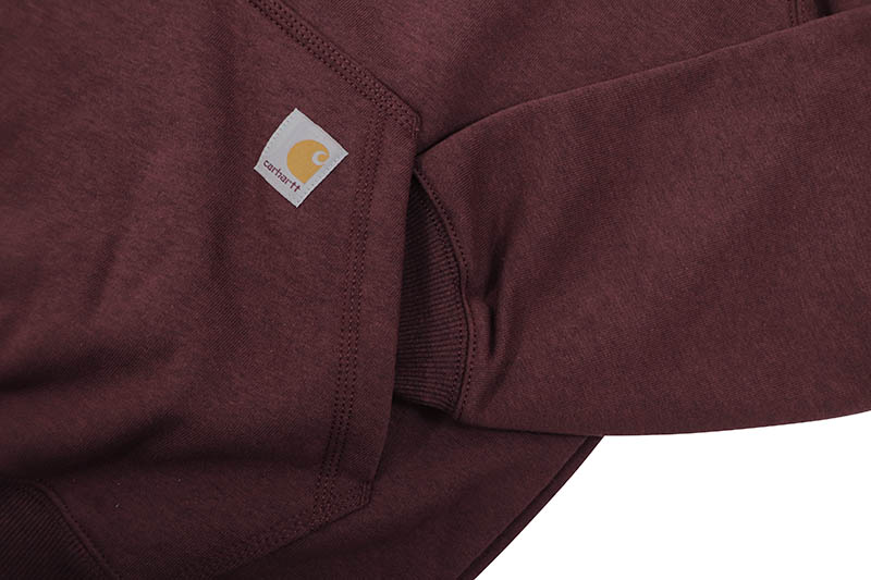 Carhartt RAIN DEFENDER LOOSE FIT HEAVYWEIGHT SWEATSHIRT (100615-228:DARK CEDAR HEATHER)