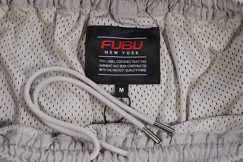 FUBU NYLON EASY CARGO PANTS (FAM-42502:GRAY)