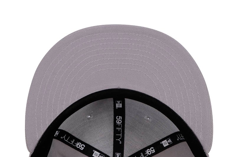 NEW ERA LOS ANGELES DODGERS 59FIFTY FITTED CAP (2024 WORLD SERIES CHAMPIONS SIDE PATCH/GREY UNDER VISOR/GREY)