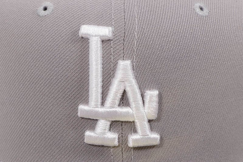 NEW ERA LOS ANGELES DODGERS 59FIFTY FITTED CAP (2024 WORLD SERIES CHAMPIONS SIDE PATCH/GREY UNDER VISOR/GREY)