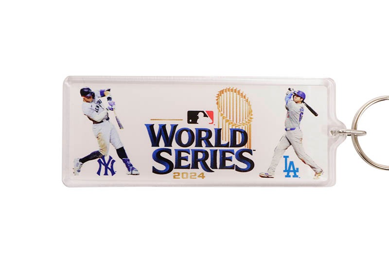 MLB 2024 WORLD SERIES DUELING PLAYERS JUDGE / OHTANI ACRYLIC KEYCHAIN