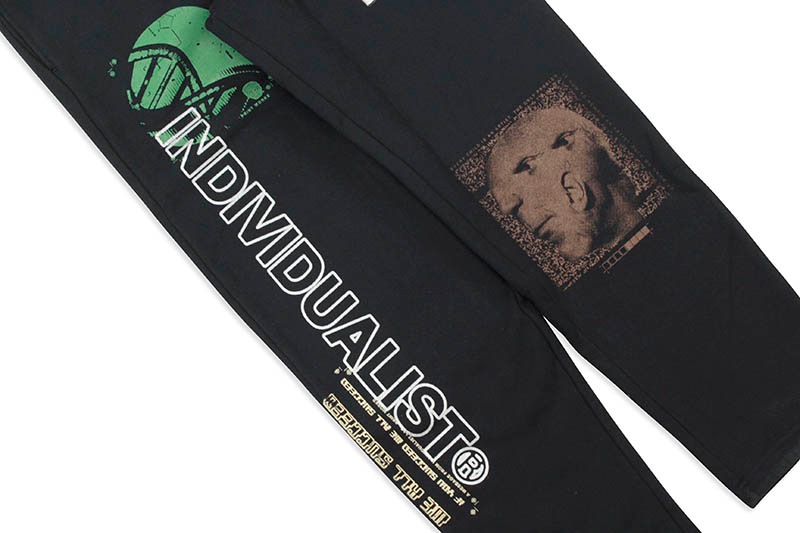 INDIVIDUALIST CUBISM FLEECE PANT (BLACK)
