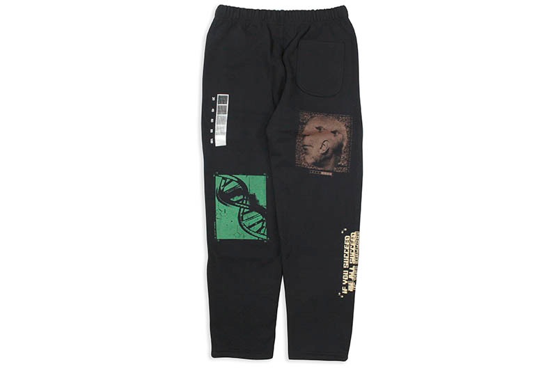 INDIVIDUALIST CUBISM FLEECE PANT (BLACK)