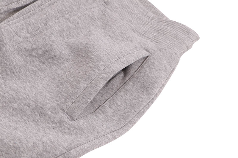 REBEL MINDS CROSS STACKED SWEATPANTS (152-428:HEATHER GREY)