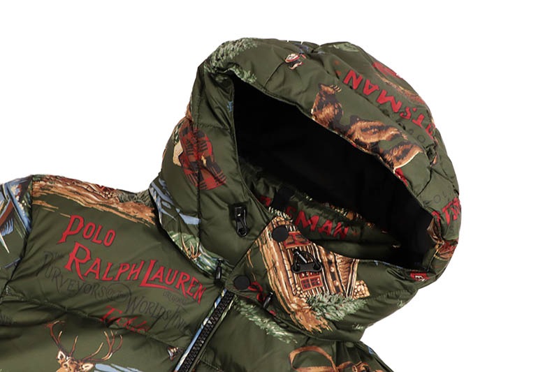 POLO RALPH LAUREN THE GORHAM POLO SPORTSMAN DOWN JACKET (710977071001:OUTDOORSMAN CONVO)