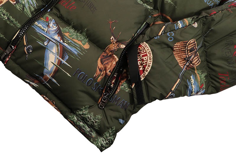 POLO RALPH LAUREN THE GORHAM POLO SPORTSMAN DOWN JACKET (710977071001:OUTDOORSMAN CONVO)