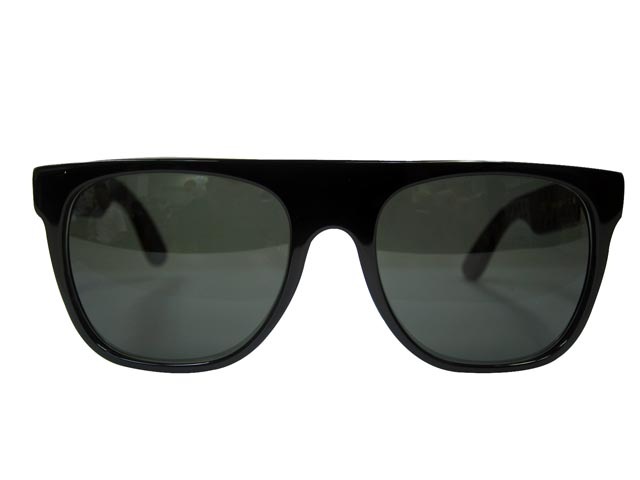 SUPER SUNGLASS(921:FLAT TOP:CROCODILE BLACK LEATHER) | Brand,S-Z