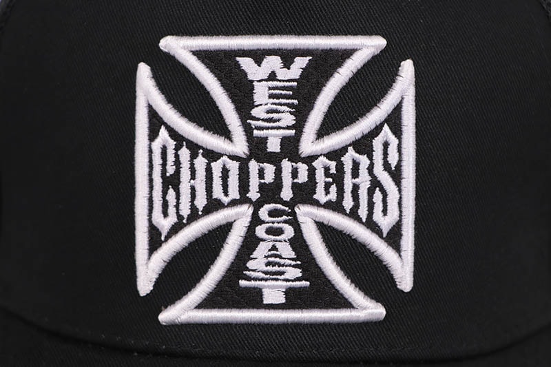 WEST COAST CHOPPERS LOGO OG MESH CAP (WCCPT178ZW:BLACK)