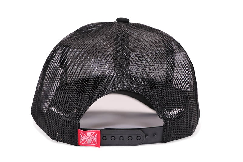 WEST COAST CHOPPERS LOGO OG MESH CAP (WCCPT178ZW:BLACK) | Brand
