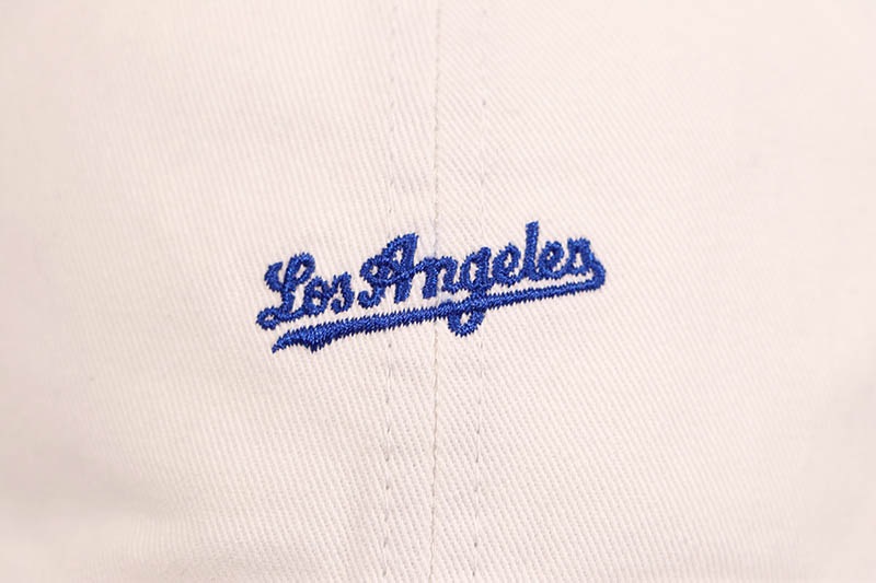 '47 LOS ANGELES DODGERS '47 BASE RUNNER SCRIPT CLEAN UP CAP (WHITE) 14751374