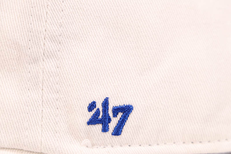 '47 LOS ANGELES DODGERS '47 BASE RUNNER SCRIPT CLEAN UP CAP (WHITE) 14751374