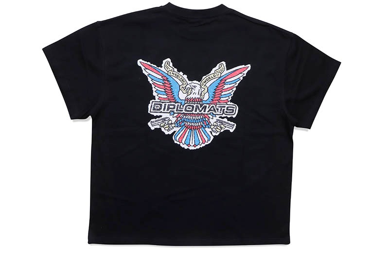 DIPLOMATS EMPIRE x JEFF HAMILTON CLASSIC COLLECTION TEE (BLACK