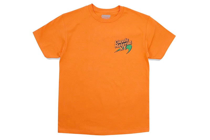 CLASSIC MATERIAL NY FRESH TO DEATH TEE (ORANGE)