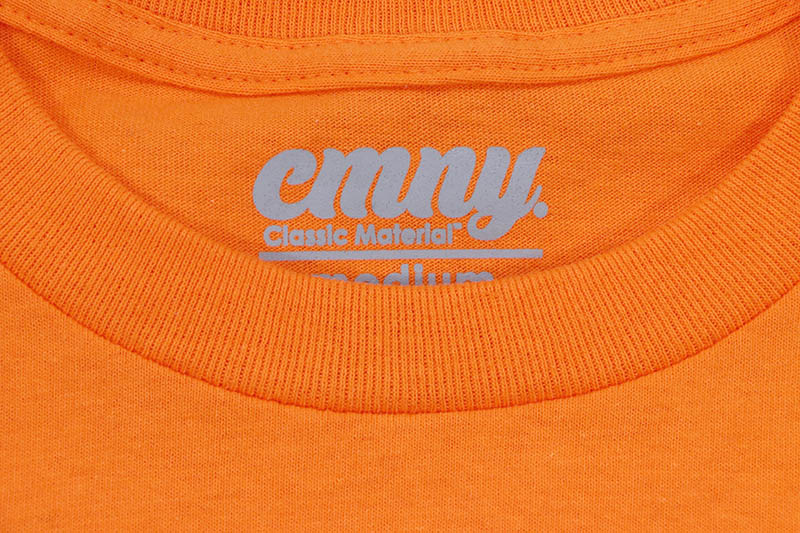 CLASSIC MATERIAL NY FRESH TO DEATH TEE (ORANGE)