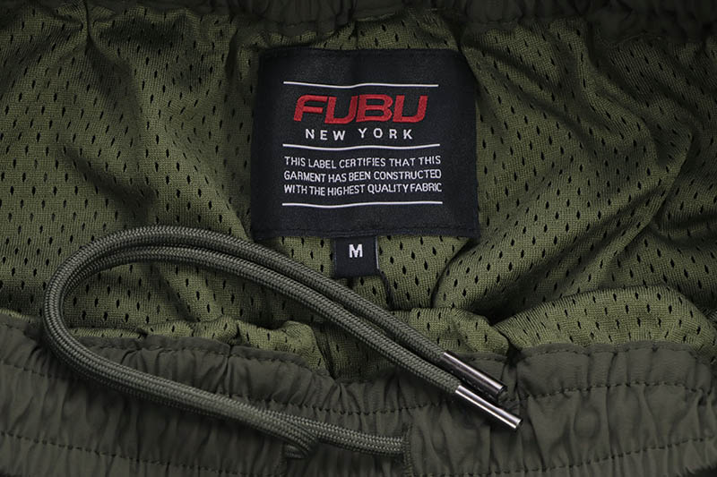 FUBU NYLON EASY CARGO PANTS (FAM-42502:KHAKI)