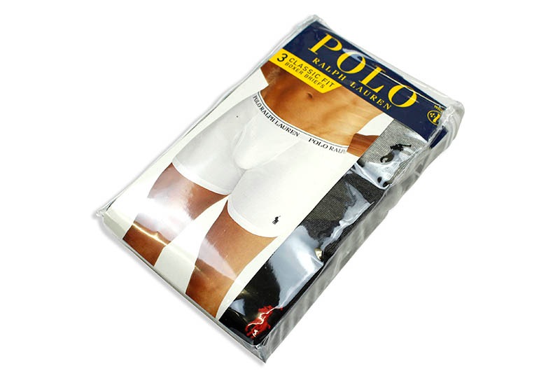 POLO RALPH LAUREN WICKING BOXER BRIEF 3-PACK (RCBBP3/9OD)