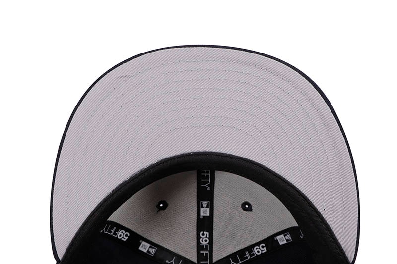 NEW ERA LOS ANGELES DODGERS 59FIFTY FITTED CAP (2024 WORLD SERIES CHAMPIONS SIDE PATCH/GREY UNDER VISOR/NAVY)