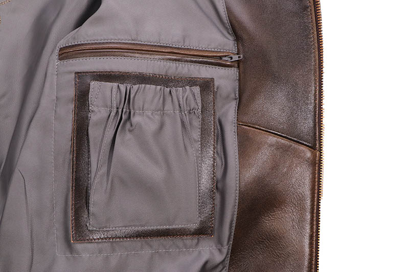 Pelle Pelle 47TH ANNIVERSARY JACKET (325-37533-BBG:BROWN ABRASION/BROWN METALLIC/GOLD METALLIC/SILVER METALLIC)