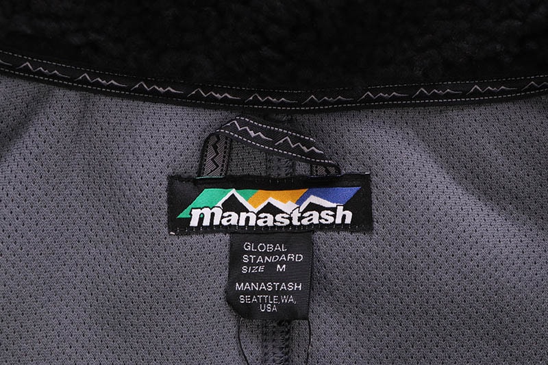 MANASTASH MOUNTAIN GORILLA FLEECE JACKET (792-5252002-010:BLACK)