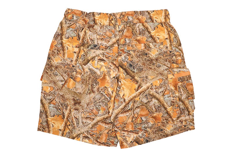 SMOKE RISE LOUNGE UTILITY CARGO SHORTS (WS25283:AMBER CAMO)