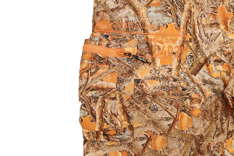 SMOKE RISE LOUNGE UTILITY CARGO SHORTS (WS25283:AMBER CAMO)