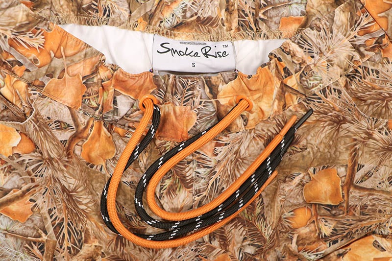 SMOKE RISE LOUNGE UTILITY CARGO SHORTS (WS25283:AMBER CAMO)