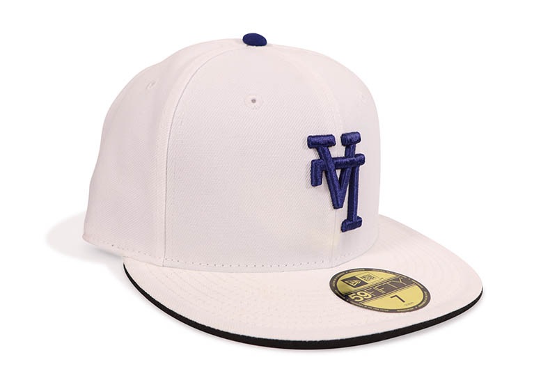 NEW ERA LOS ANGELES DODGERS UPSIDE DOWN 59FIFTY FITTED CAP (WHITE) 14388822