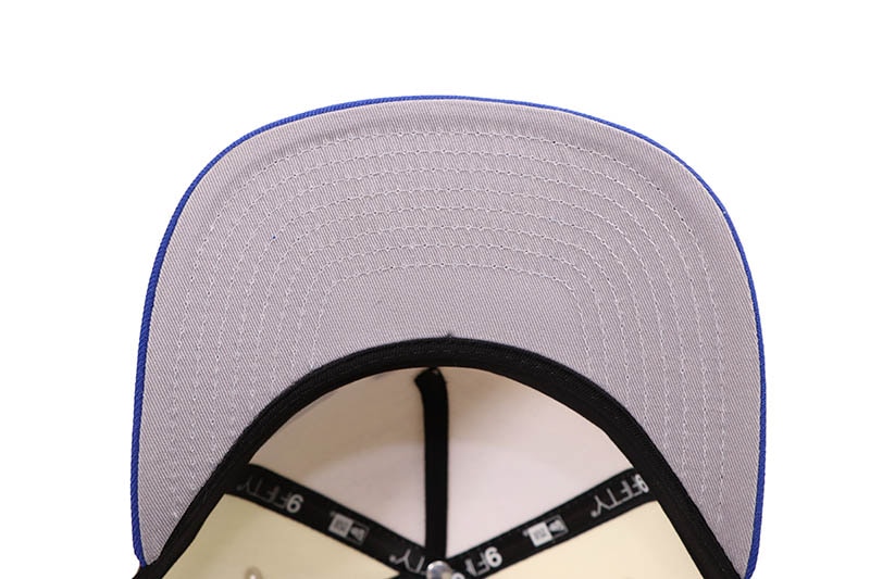 NEW ERA PHILADELPHIA 76ERS HWC AF 9FIFTY SNAPBACK CAP (LIBERTY BELL PATCH/GREY UNDER VISOR/STONE BLUE)