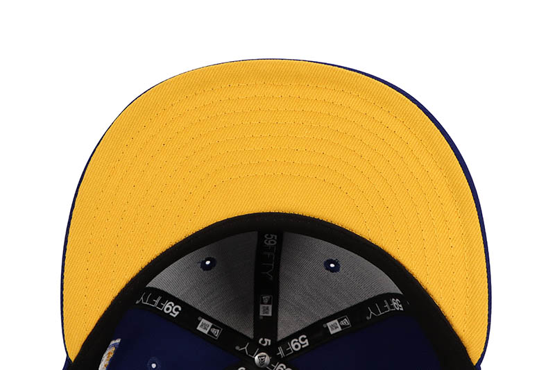NEW ERA SEATTLE MARINERS 59FIFTY FITTED CAP (40TH ANNIVERSARY SIDE PATCH/YELLOW UNDER VISOR/DARK ROYAL)