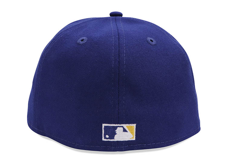 NEW ERA SEATTLE MARINERS 59FIFTY FITTED CAP (40TH ANNIVERSARY SIDE PATCH/YELLOW UNDER VISOR/DARK ROYAL)