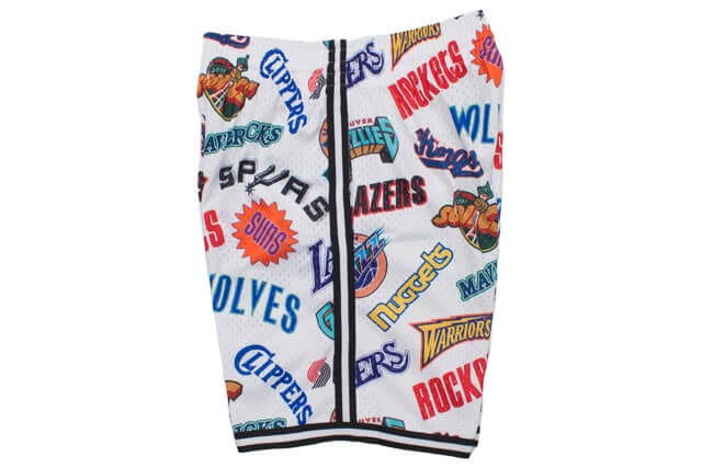 MITCHELL&NESS ALL OVER SWINGMAN MESH SHORTS(ALL-STAR WEST/WHITE)