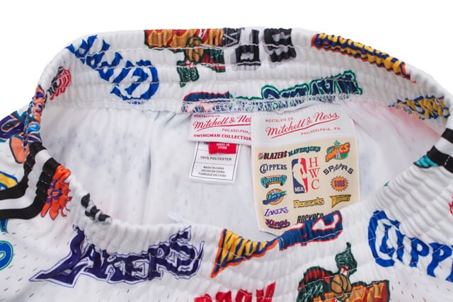 MITCHELL&NESS ALL OVER SWINGMAN MESH SHORTS(ALL-STAR WEST/WHITE)