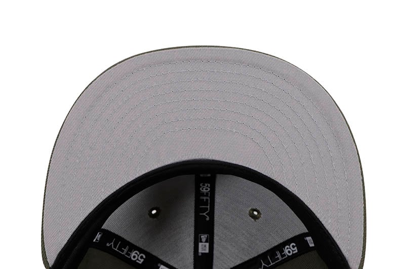 NEW ERA LOS ANGELES DODGERS 59FIFTY FITTED CAP (2024 WORLD SERIES SIDE PATCH/GREY UNDER VISOR/OLIVE)