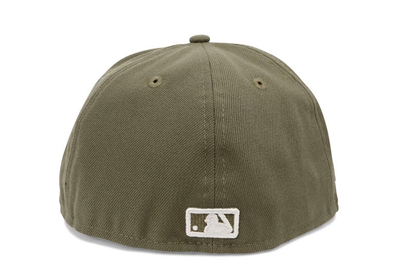 NEW ERA LOS ANGELES DODGERS 59FIFTY FITTED CAP (2024 WORLD SERIES SIDE PATCH/GREY UNDER VISOR/OLIVE)
